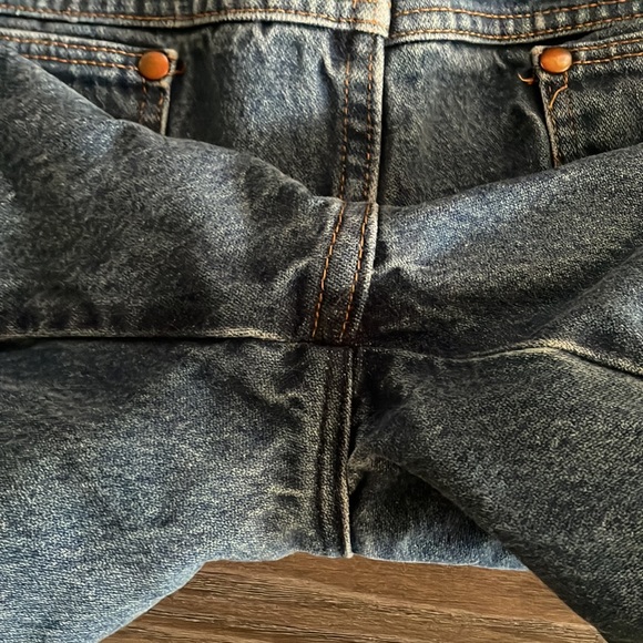 Wrangler denim cut off high waist jean shorts - Picture 3 of 5